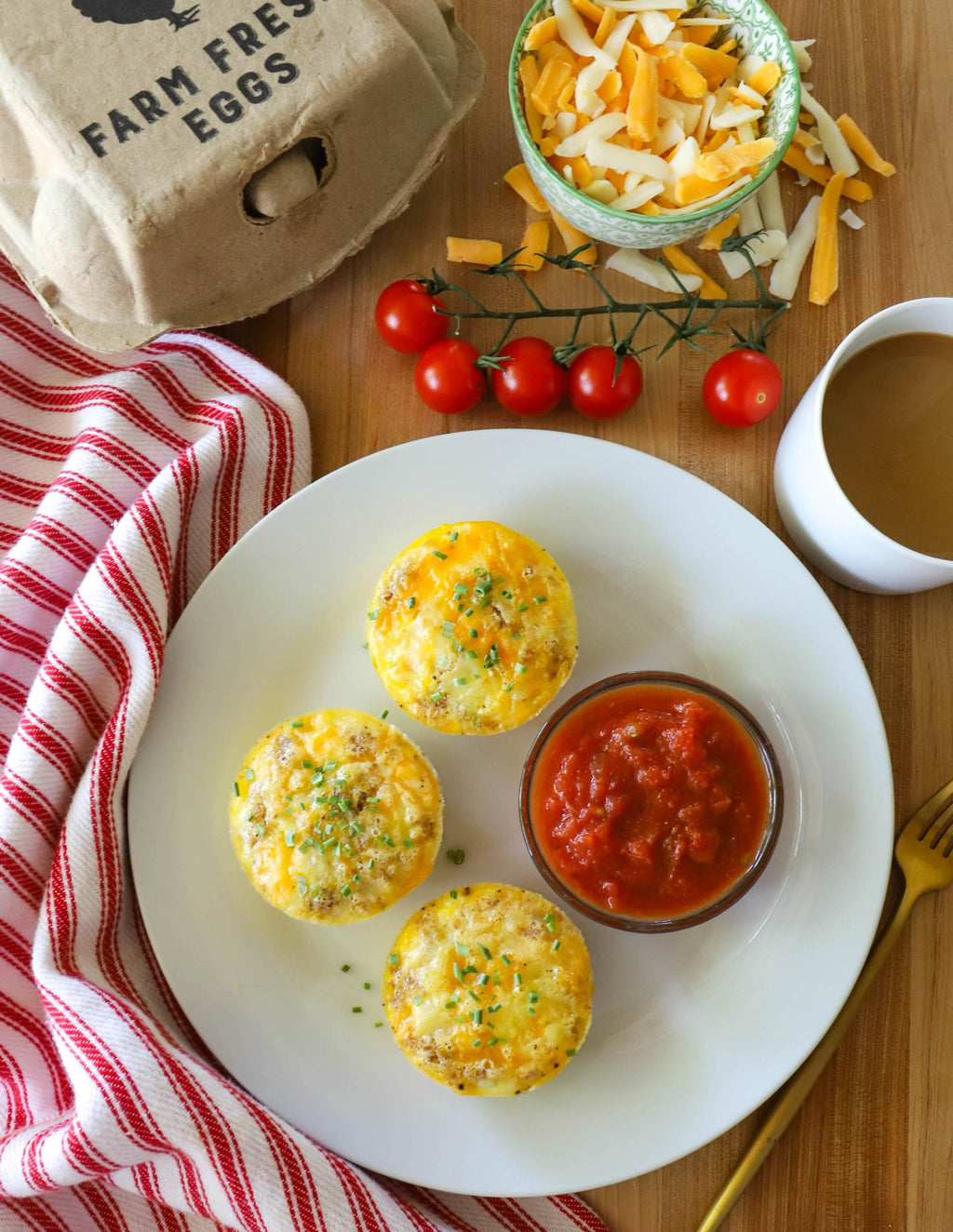 Easy Egg Bite Cups - Cooking in the Midwest