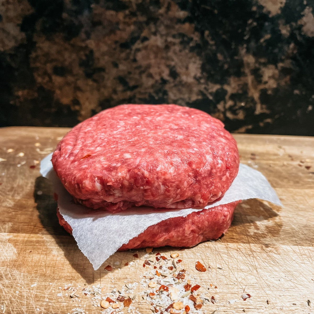 CHOPPED STEAK PATTIES- 30 DAY DRY-AGED