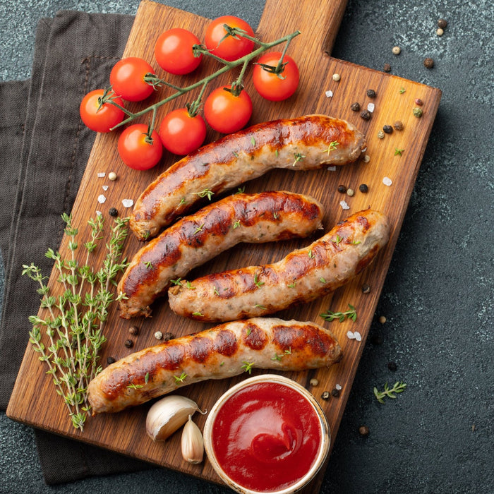 CASED MANGO HABANERO SAUSAGE