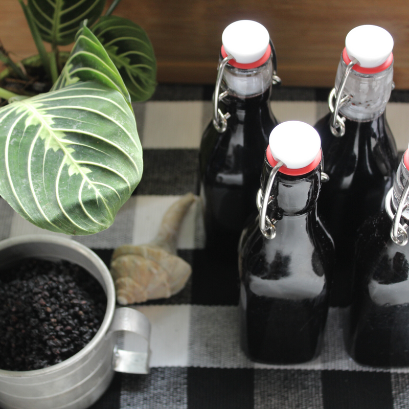 HOW TO MAKE QUICK & EASY ELDERBERRY SYRUP