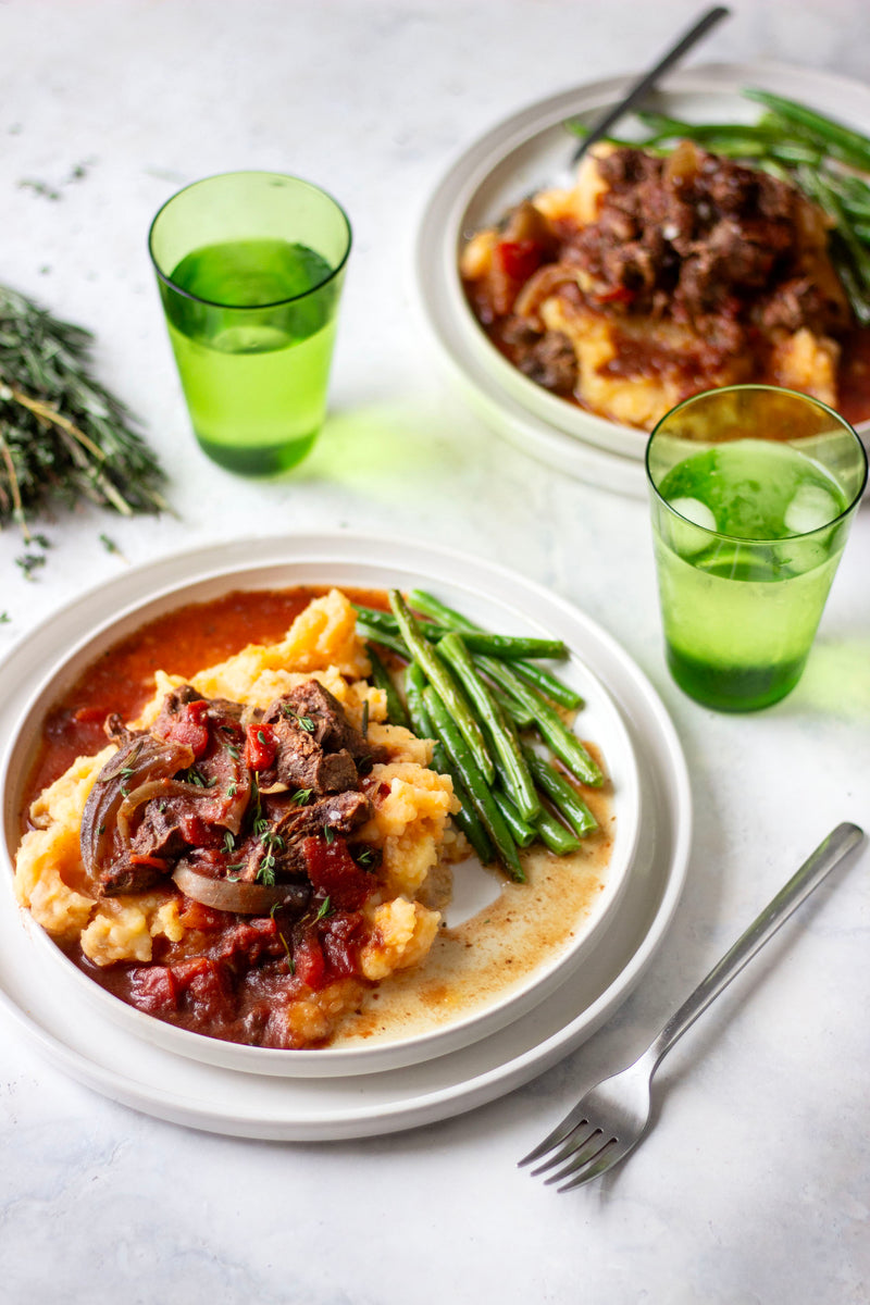 Beef Stew with Mixed Mash