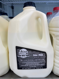 Raw Milk - Pre-Order/ Market Pick-up Only