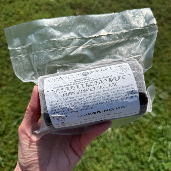 SUMMER SAUSAGE- Beef and Pork