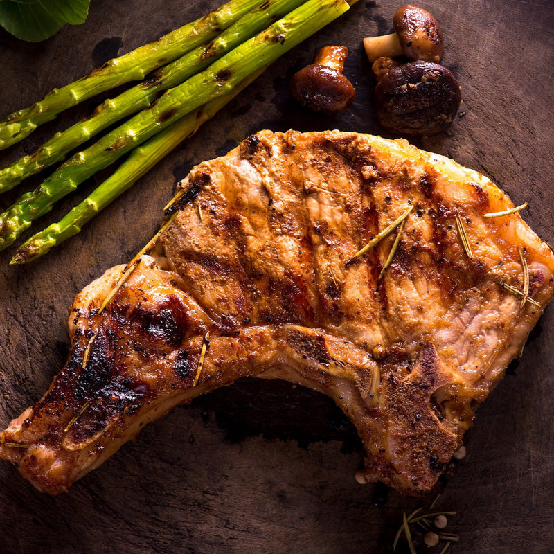 THICK CUT BONE-IN PORK CHOPS