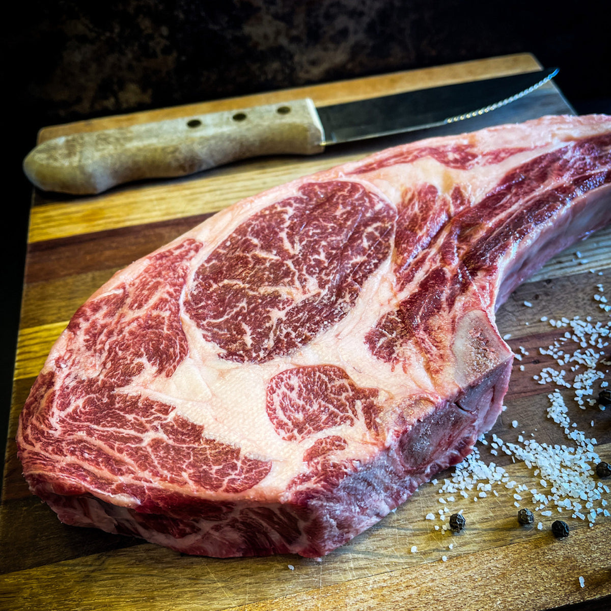 Dry-Aged Prime New York Striploin Steak