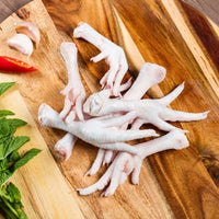 chicken feet for making broth